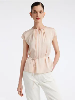22Mm Stretch Silk Tops