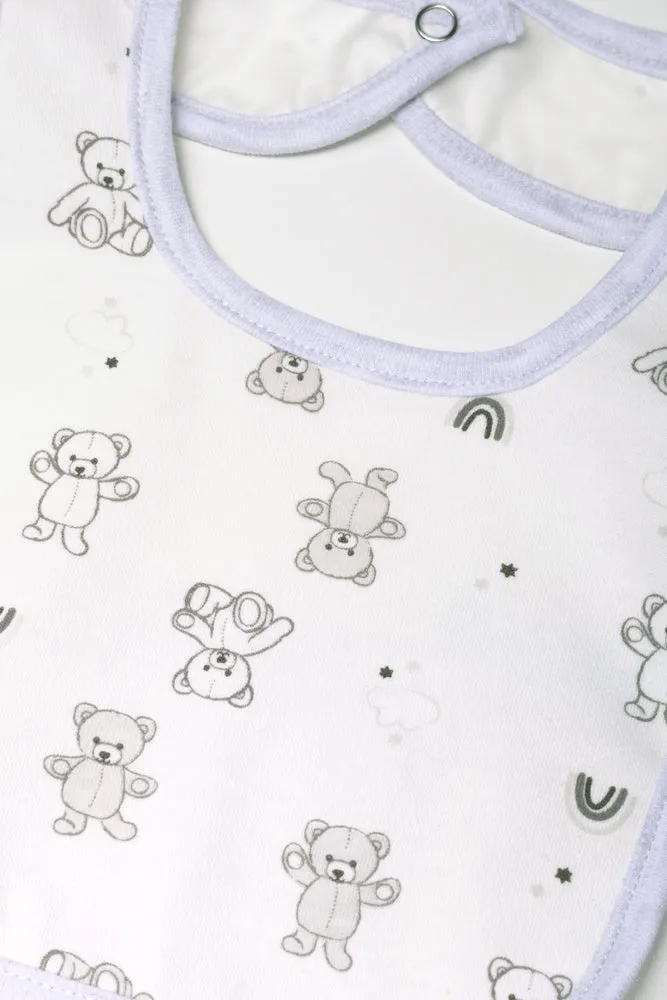 5 Piece Bear Set White
