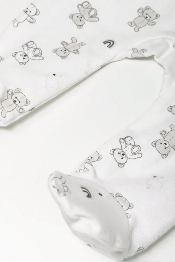 5 Piece Bear Set White