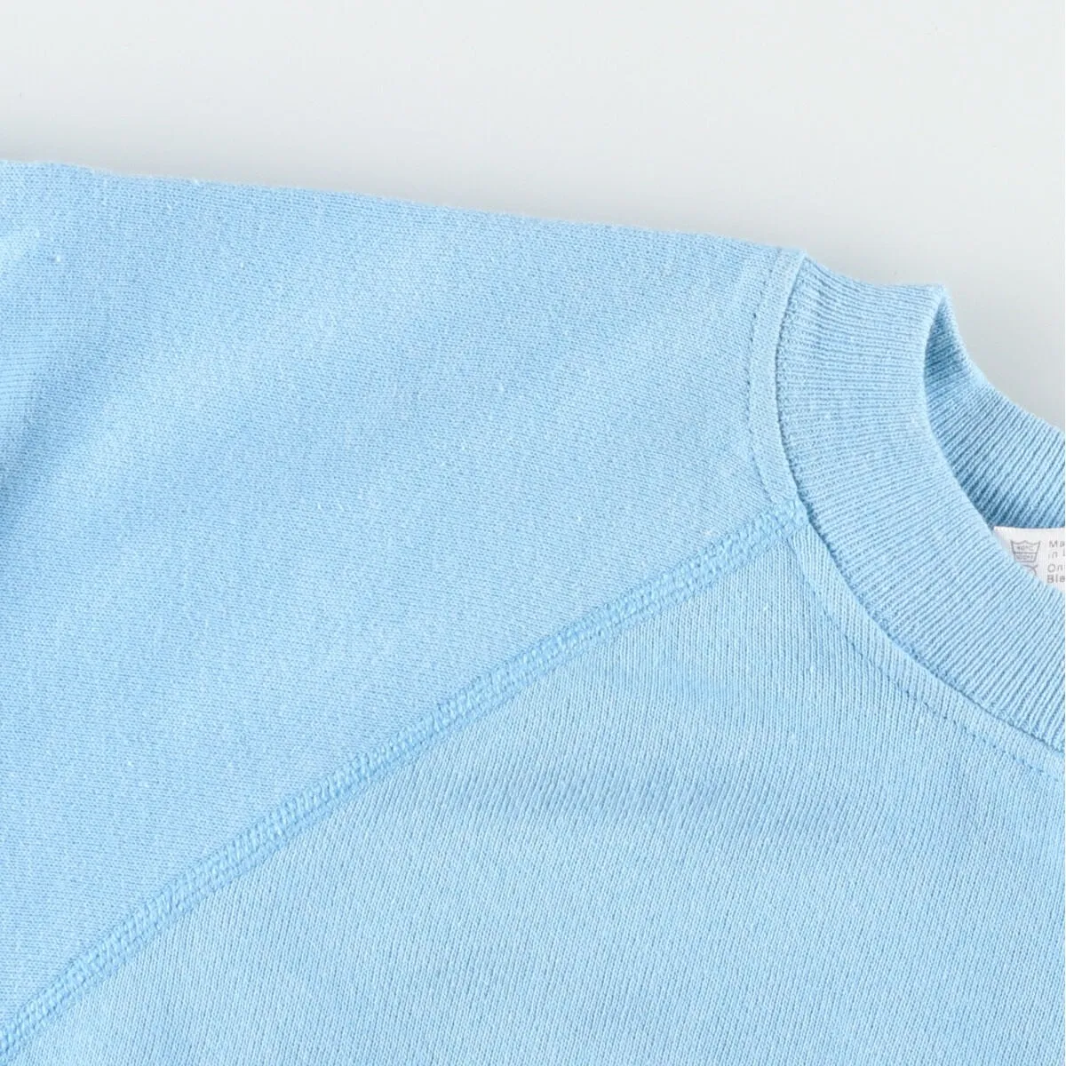 80'S Hanes Blue Tag Sleeve Print Sweatshirt Trainer Men's M Vintage /eaa387380