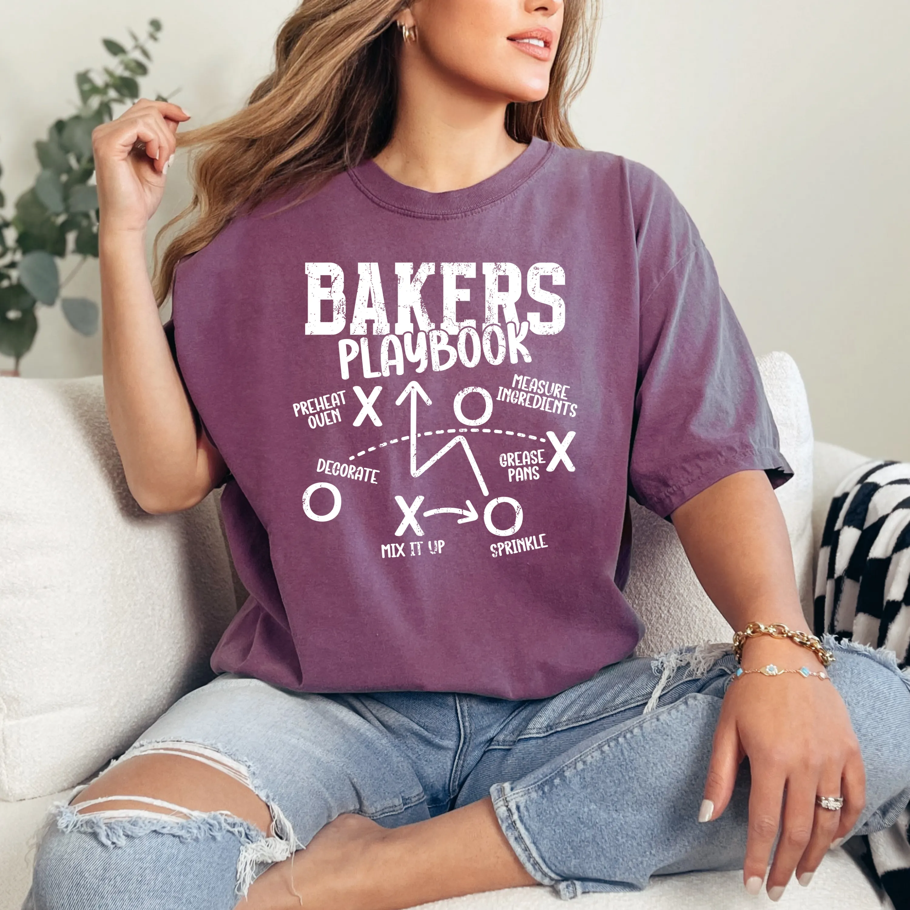 Bakers Playbook [White Design] - T-Shirt