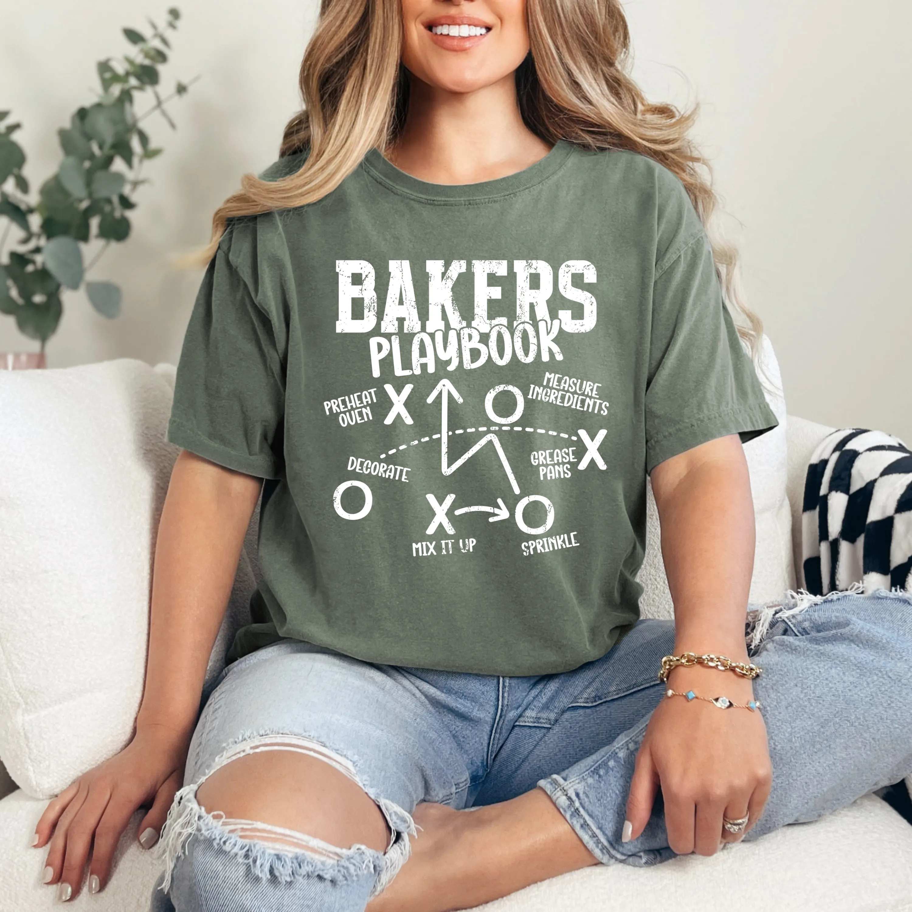 Bakers Playbook [White Design] - T-Shirt