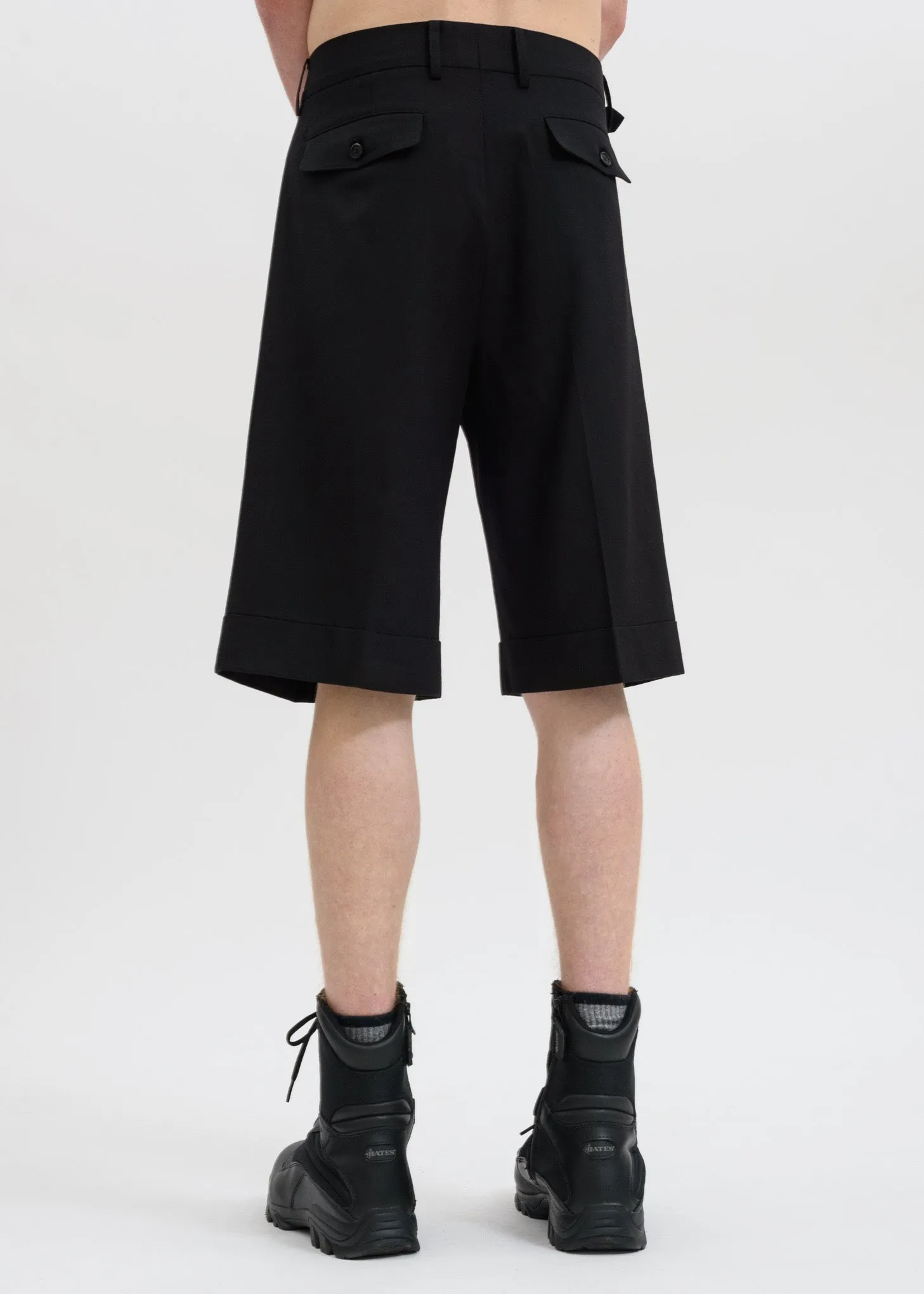 Black Light Wool Shorts