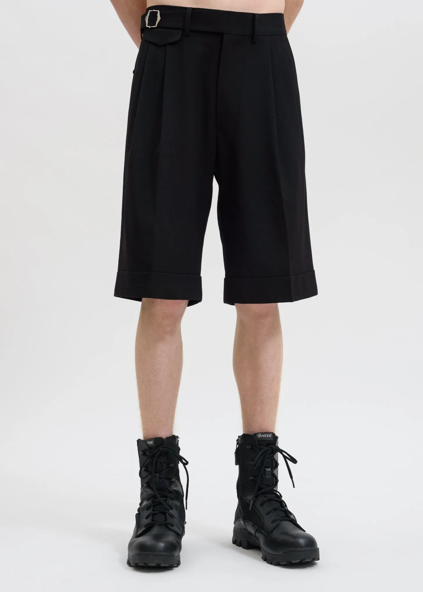 Black Light Wool Shorts