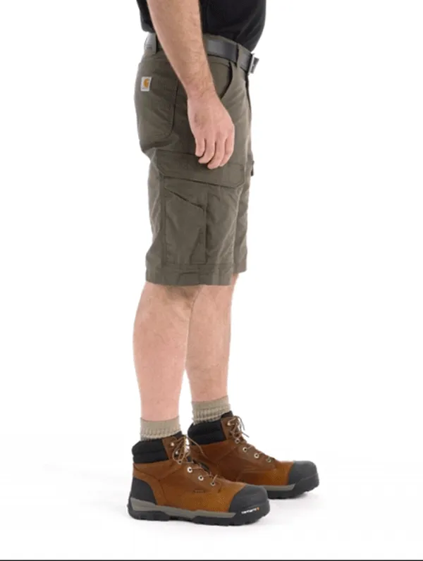 Carhartt 103543-217 Mens Force Relaxed Fit Ripstop Cargo Work Short Tarmac