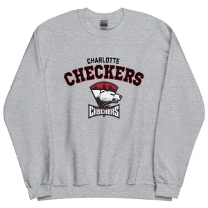 Charlotte Checkers Adult Arch Crewneck Sweatshirt