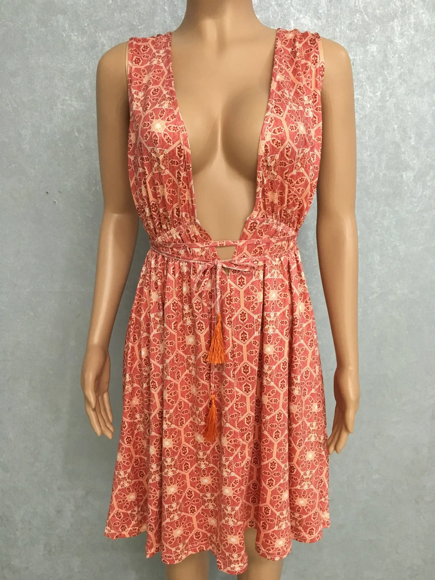 Clearance Sexy Bear Shoulder Print Short Dress