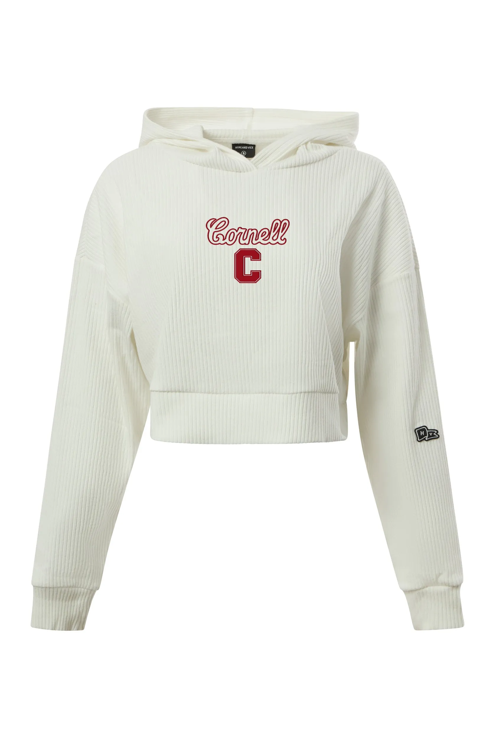 Cornell Warm-Up Cropped Hoodie