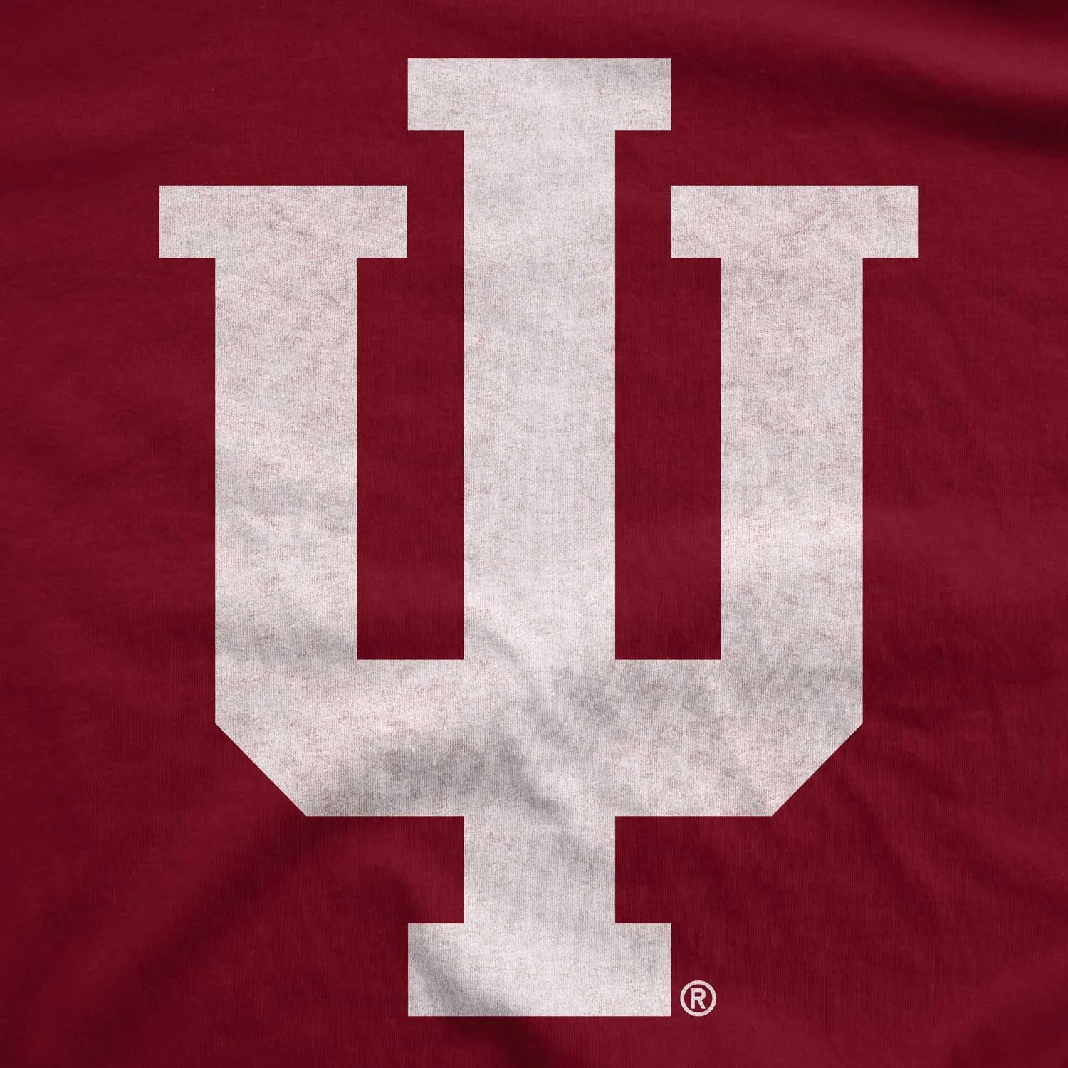 Crimson IU Trident Hooded Sweatshirt for Indiana University