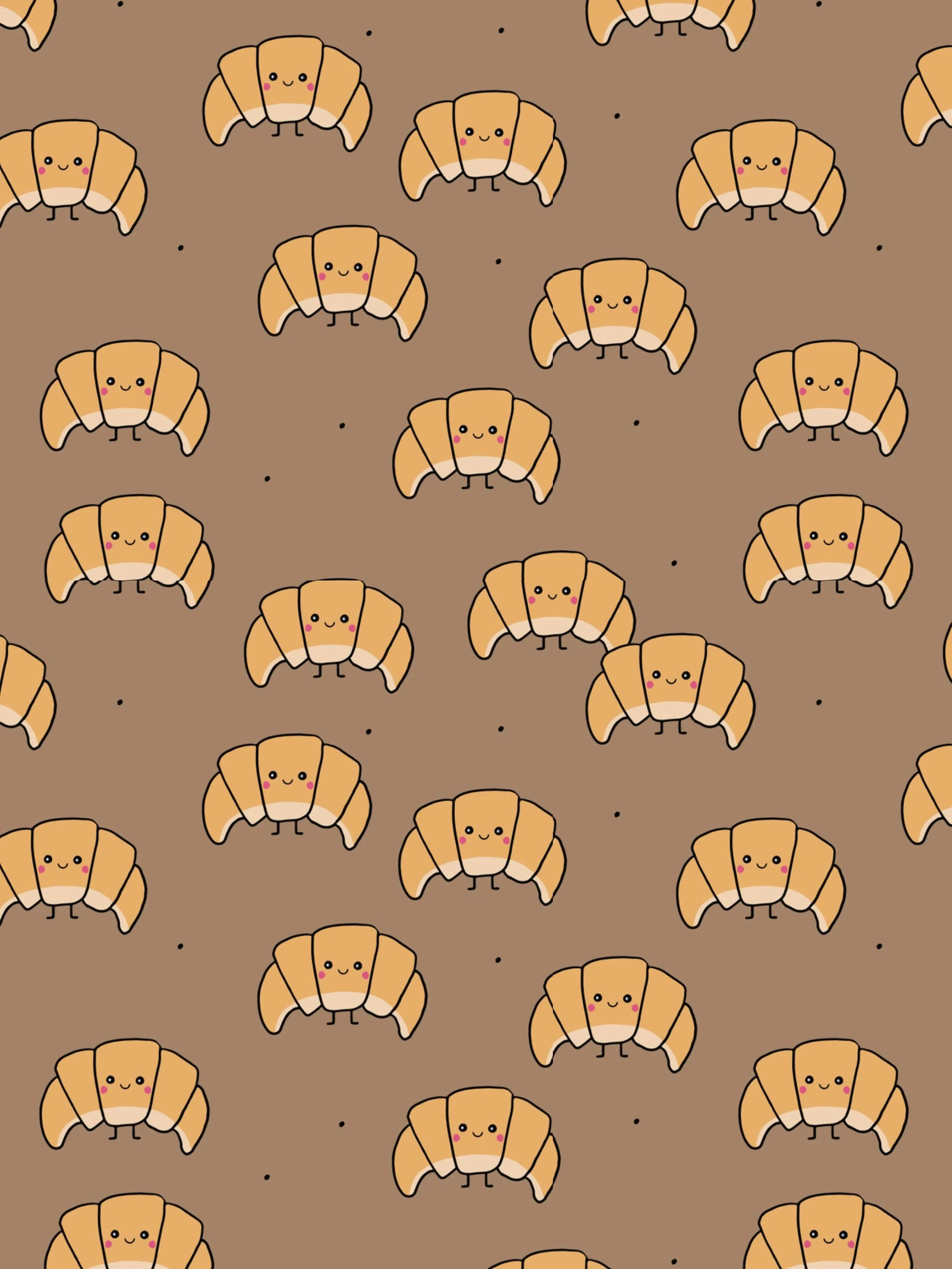 Croissants Adult Sweater