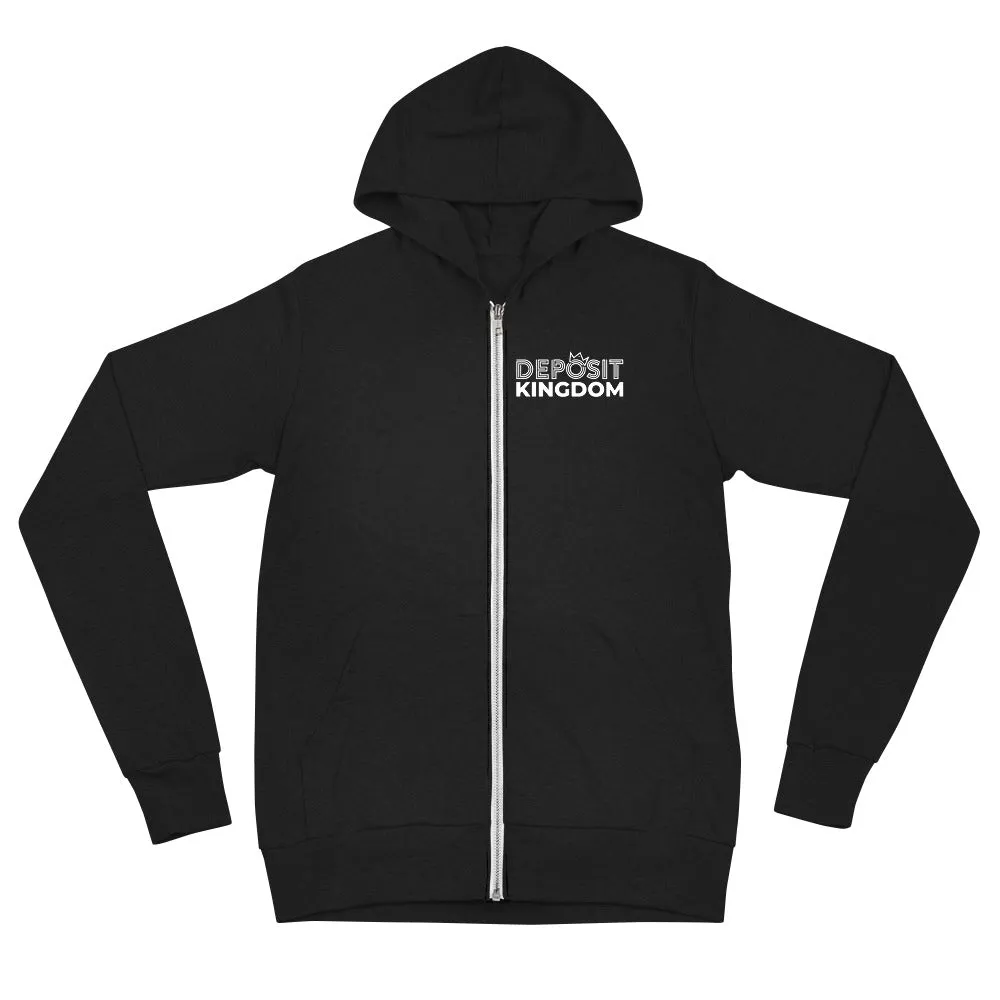 Deposit Kingdom zip hoodie