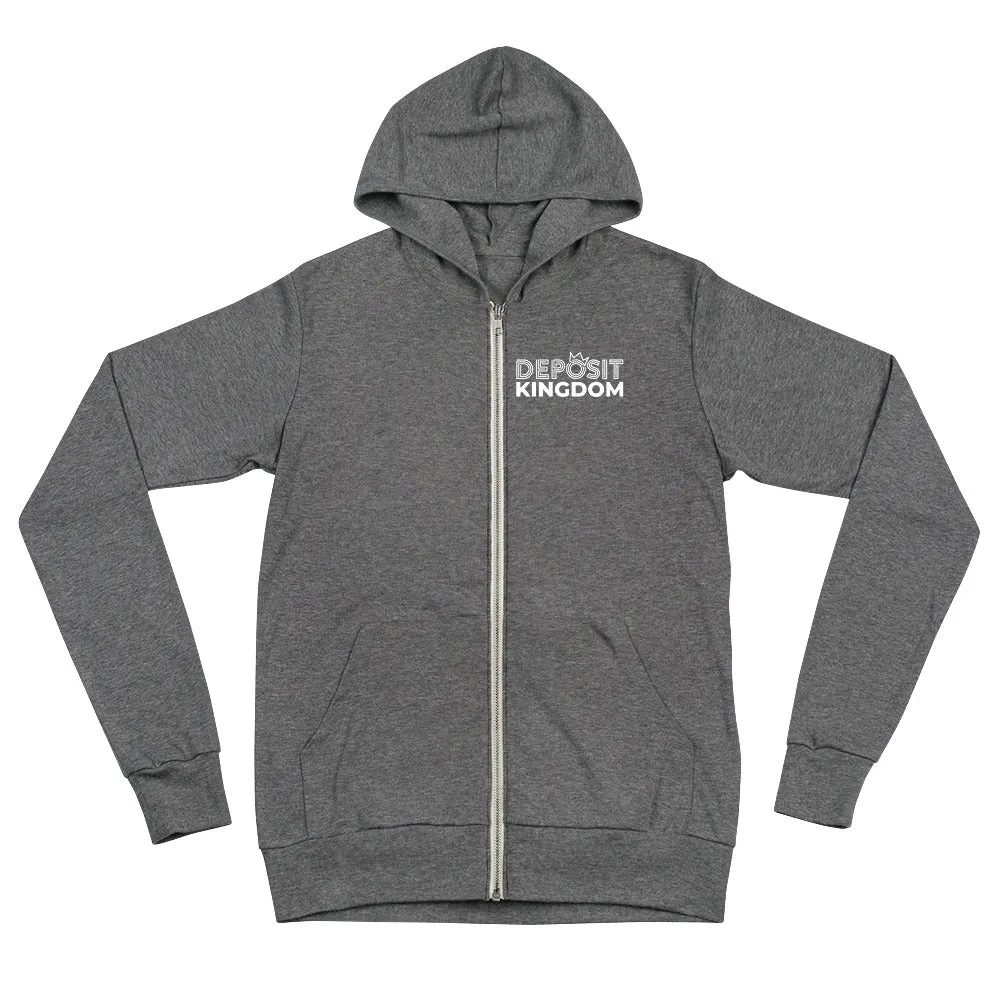 Deposit Kingdom zip hoodie
