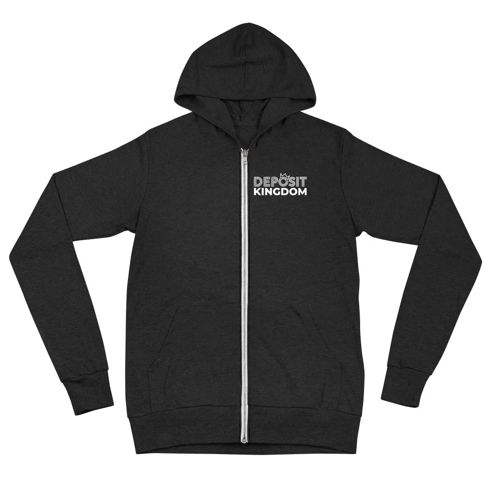 Deposit Kingdom zip hoodie