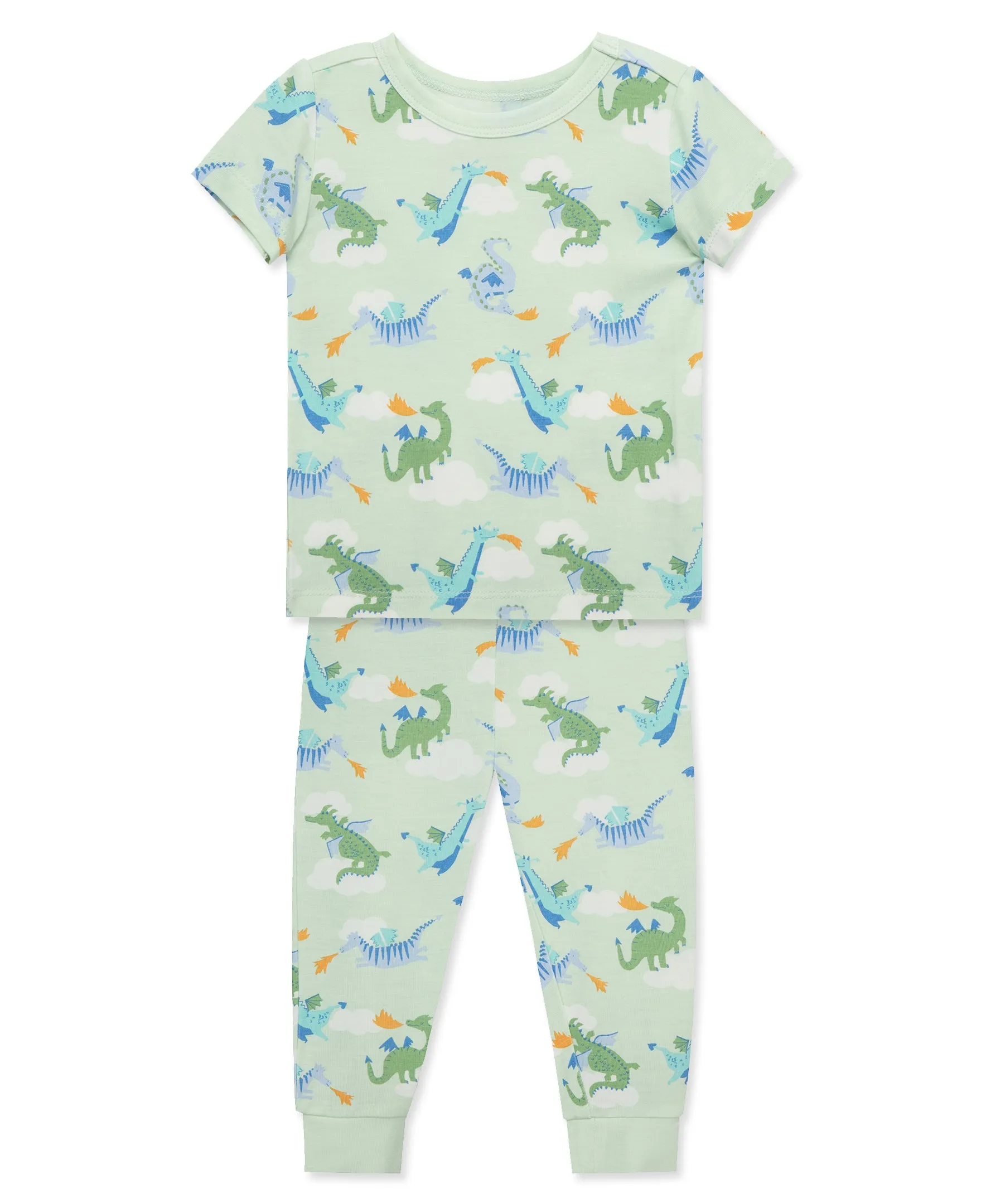 Dragon 4-Piece Pajama Set (2T-4T)