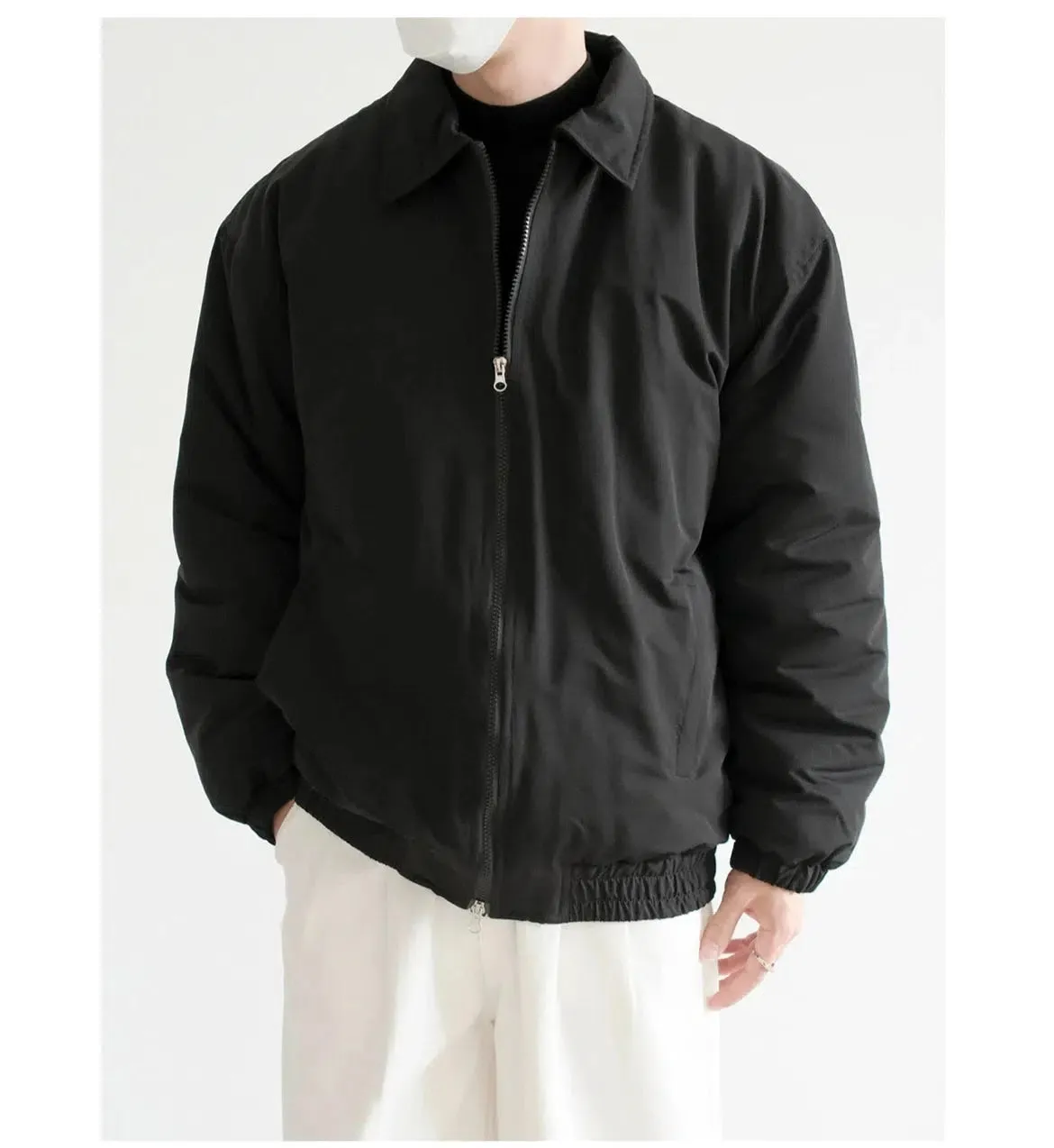 Elastic Cuffs Casual Jacket