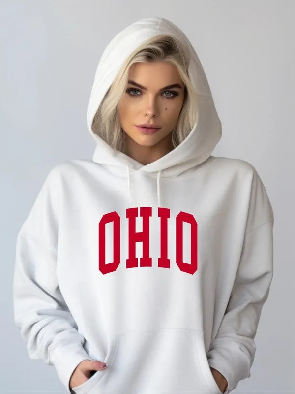 Essentials Ohio Varsity Hoodie Sweatshirt