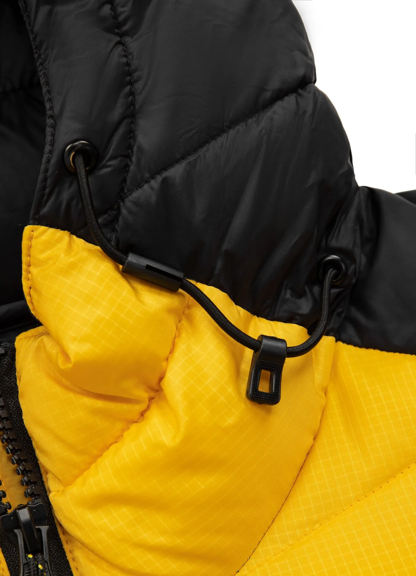 Evergold Hooded Jacket - Black/Yellow