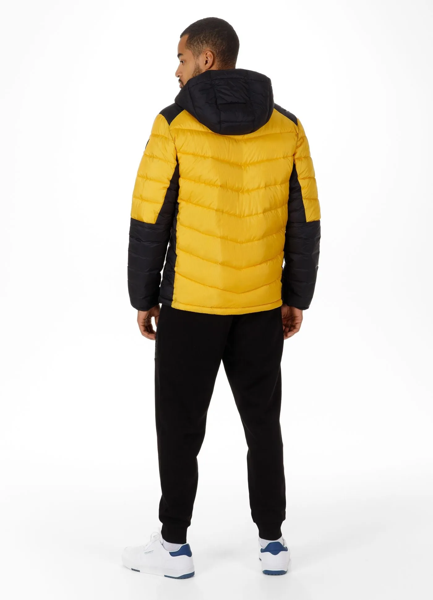 Evergold Hooded Jacket - Black/Yellow