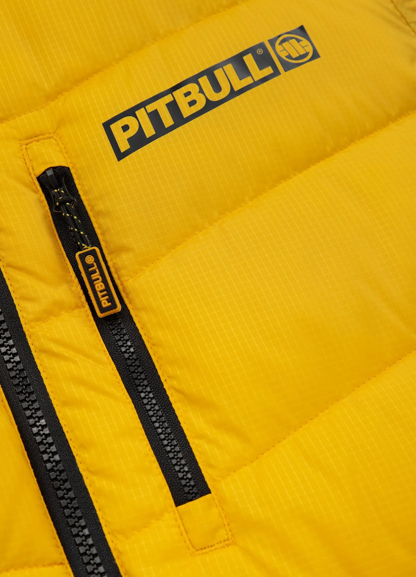 Evergold Hooded Jacket - Black/Yellow