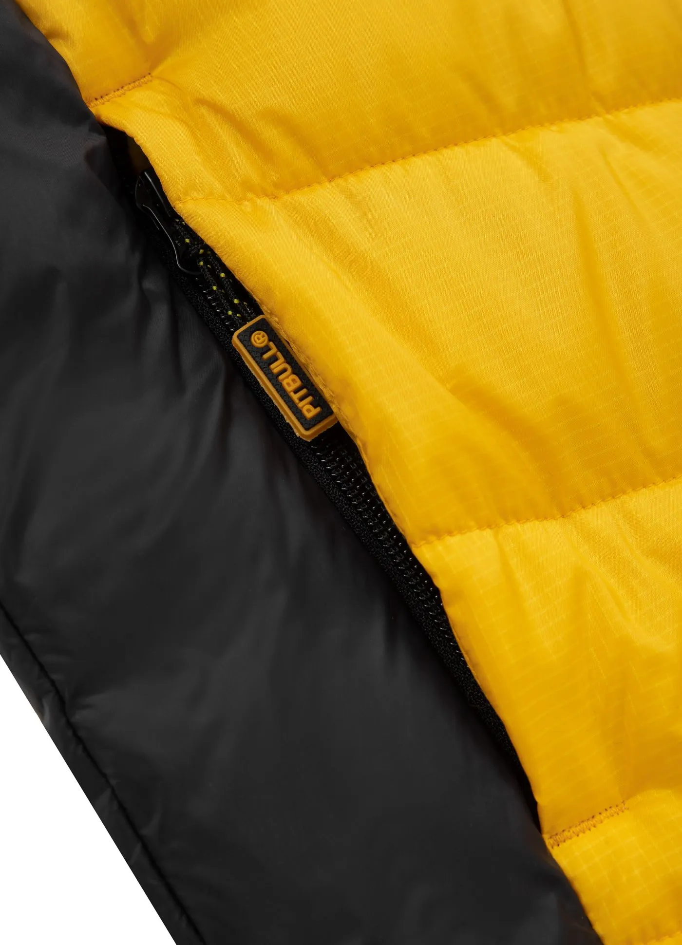 Evergold Hooded Jacket - Black/Yellow