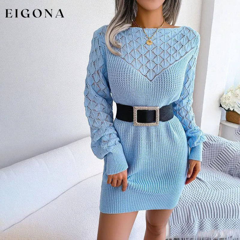Fashionable Knitted Dress