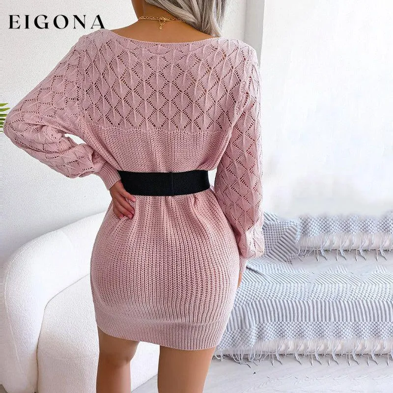 Fashionable Knitted Dress