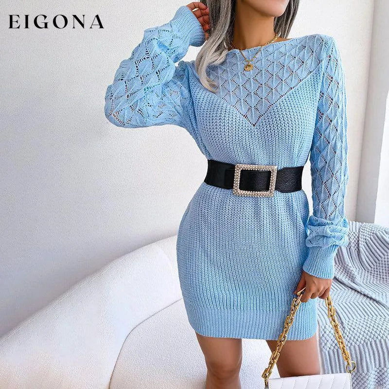 Fashionable Knitted Dress
