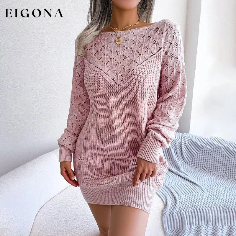 Fashionable Knitted Dress