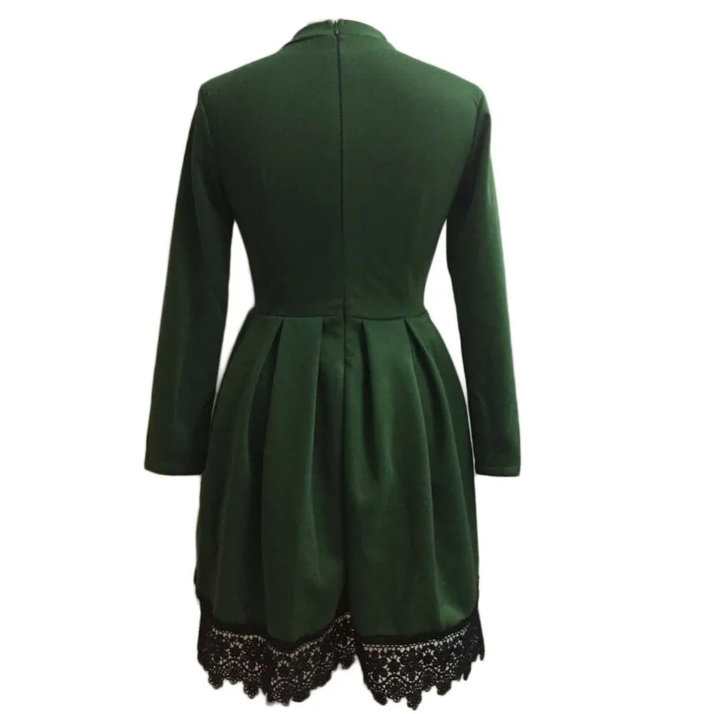 Fashionable Sexy Long Sleeve Dress