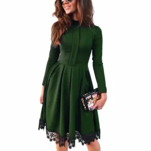 Fashionable Sexy Long Sleeve Dress