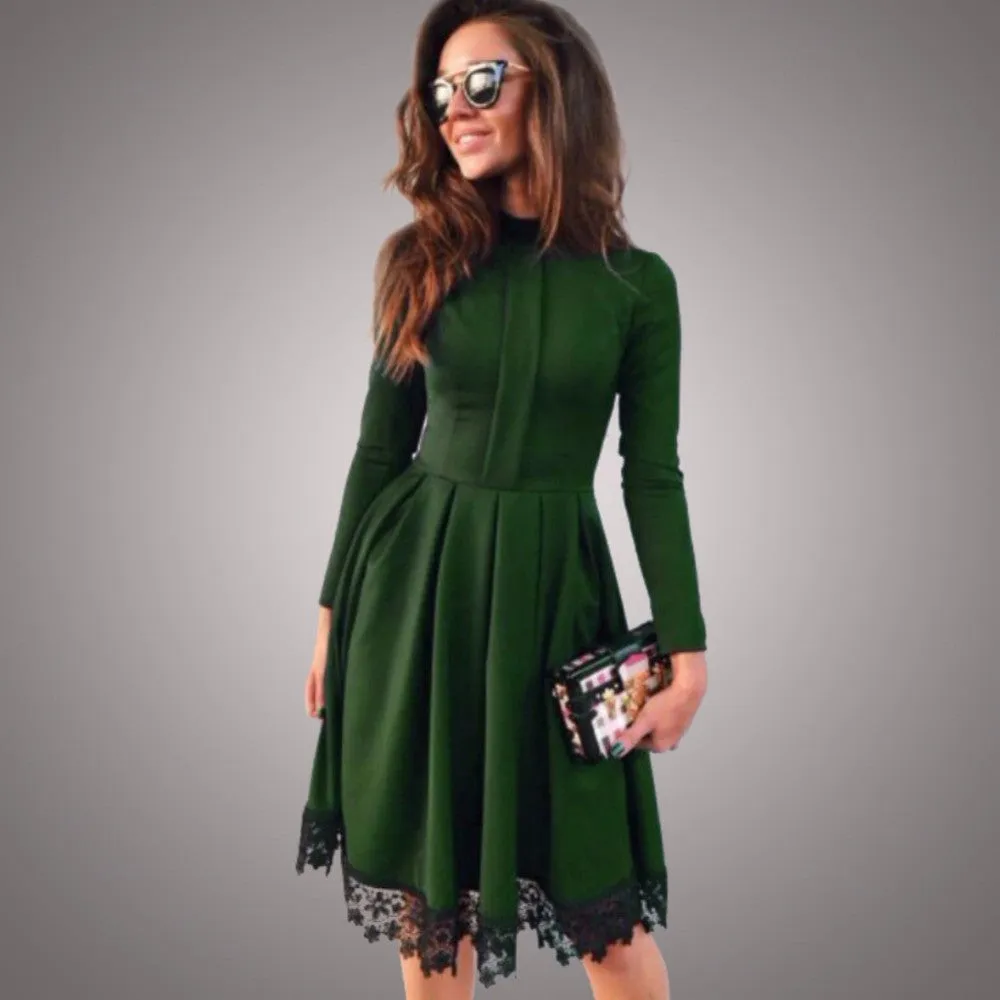 Fashionable Sexy Long Sleeve Dress
