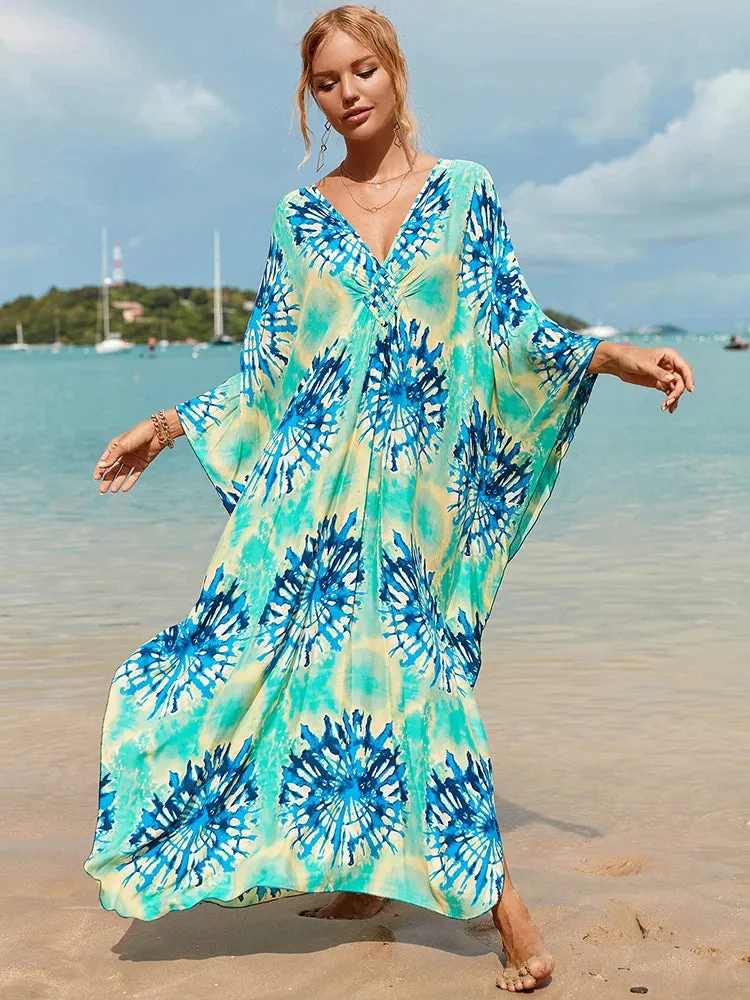 Fashionable Women's Kaftan Beach Cover-ups