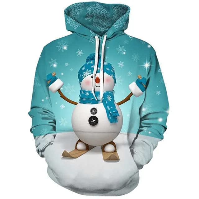 Funny Ugly Christmas Sweaters with Hoodies