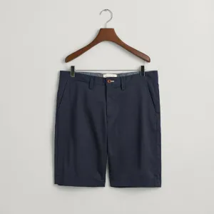 Gant 205066 410 Marine Relaxed Twill Shorts