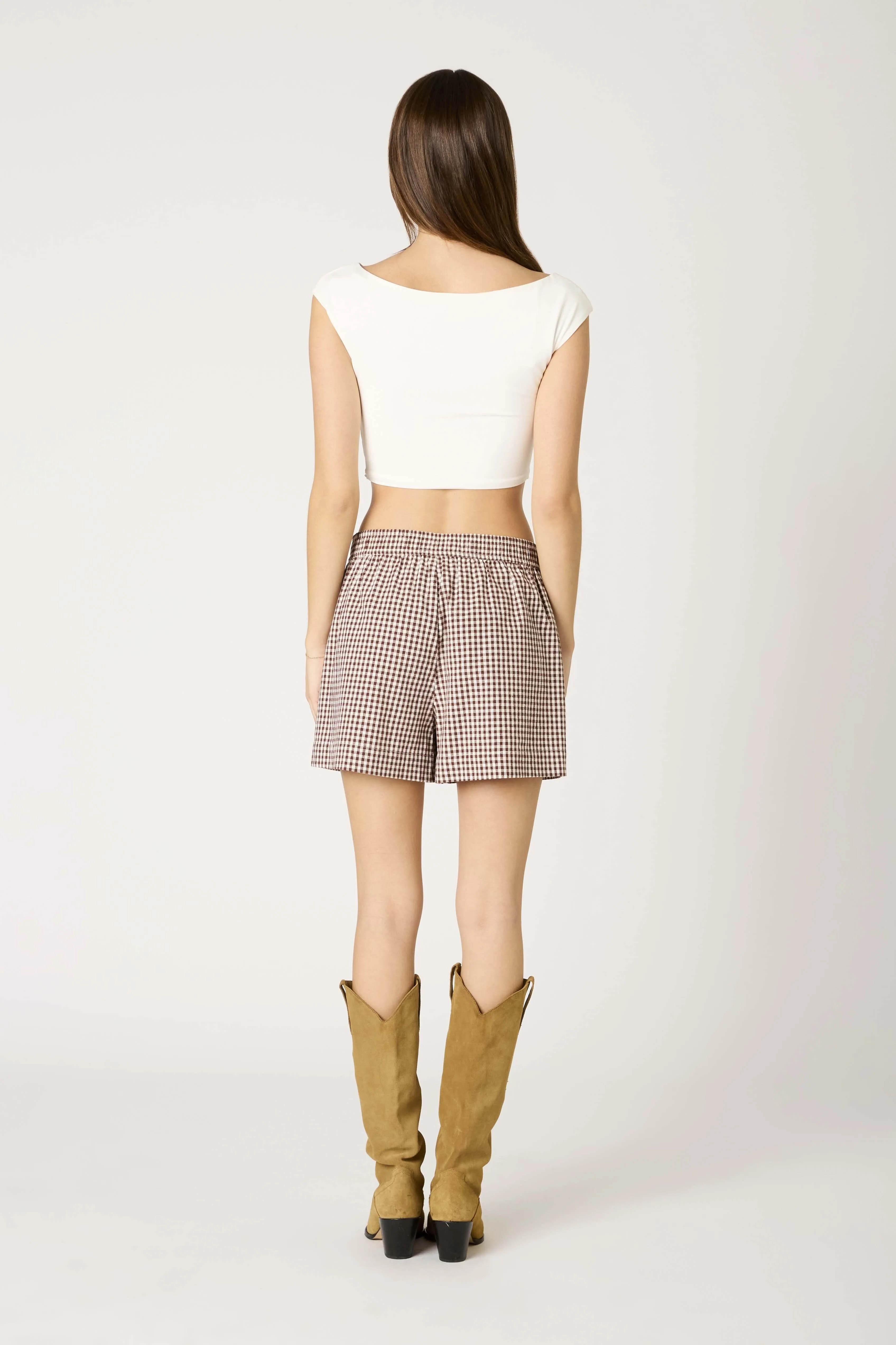 Gingham Boxer Short