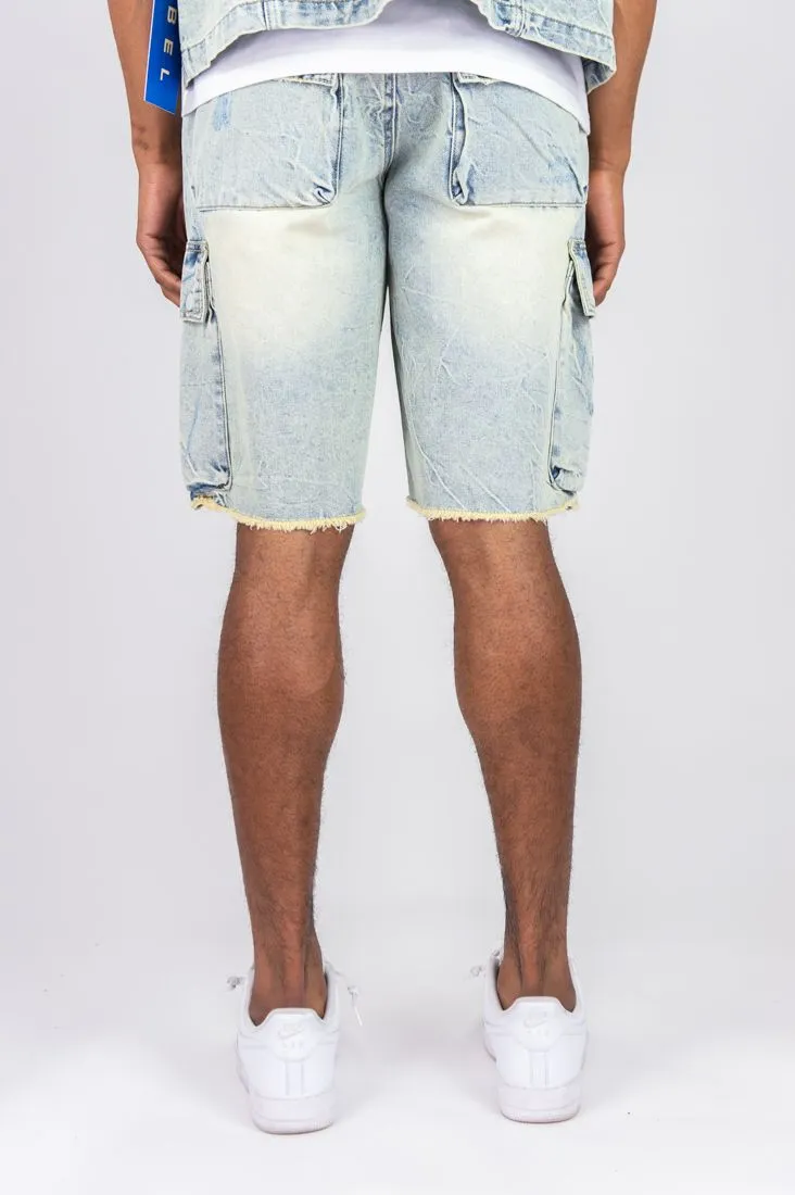 Grunge Cargo Jorts [12" Inseam Relaxed Fit] | Rebel Minds
