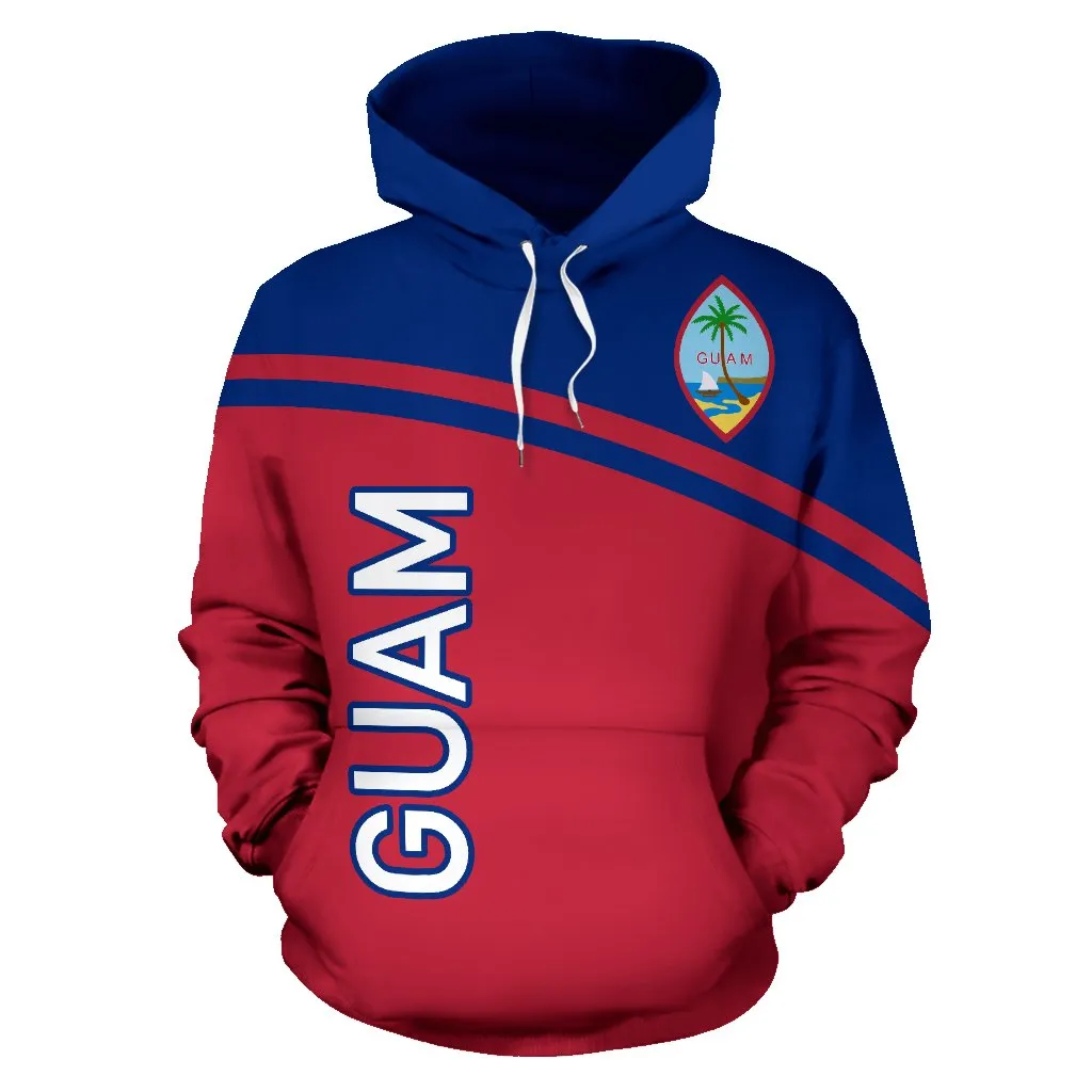 Guam All Over Hoodie - Curve Version - BN04