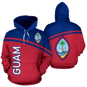 Guam All Over Hoodie - Curve Version - BN04