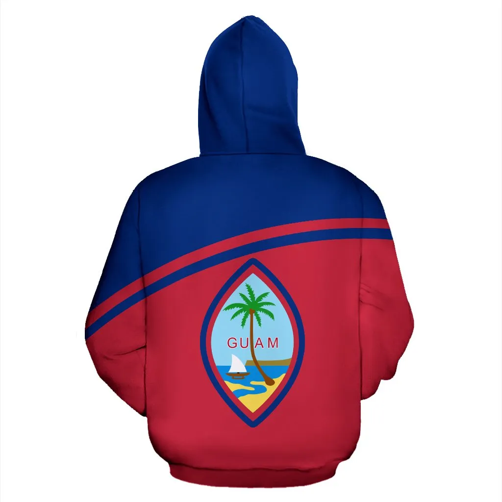 Guam All Over Hoodie - Curve Version - BN04