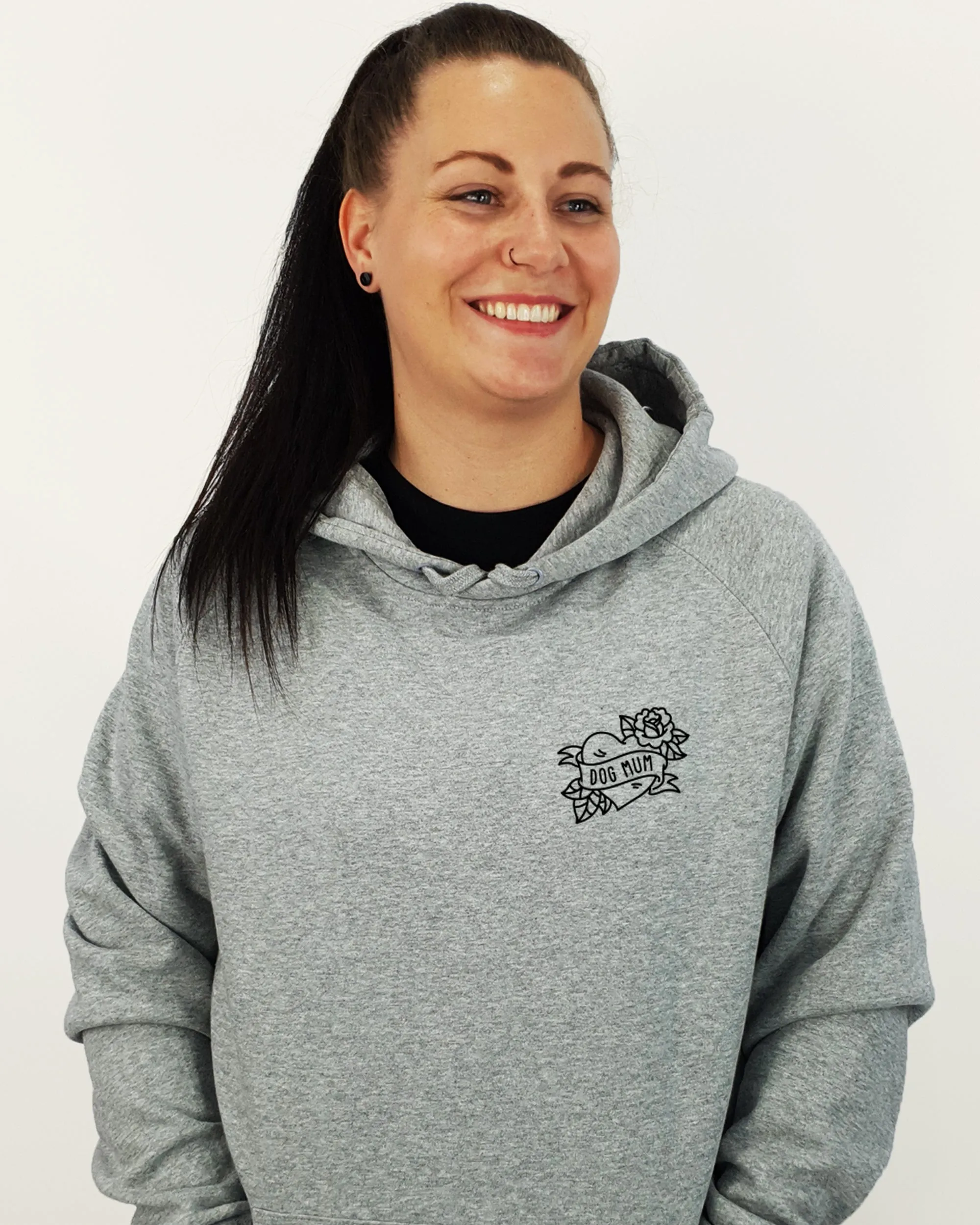Havanese Mum Illustration: Unisex Hoodie