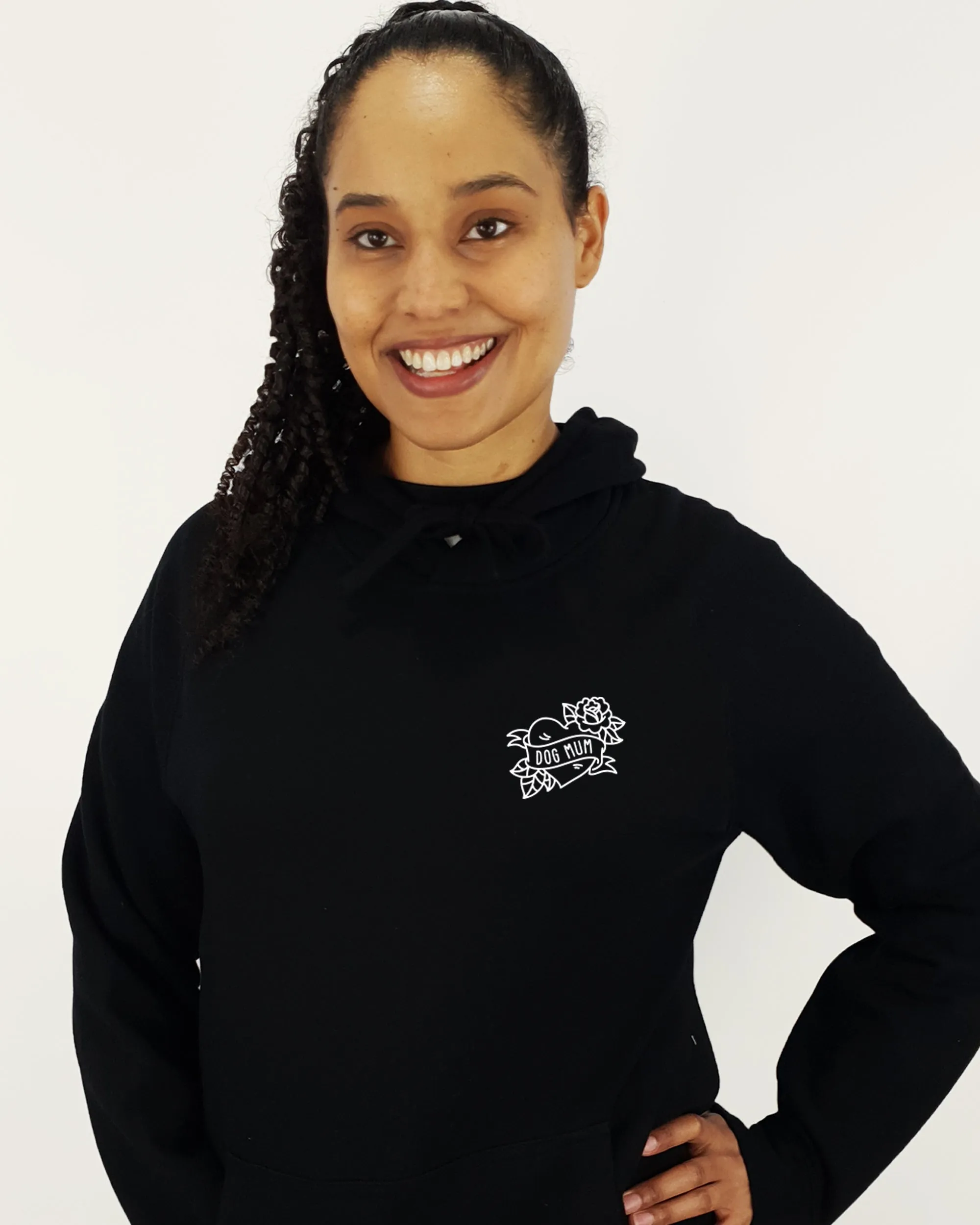 Havanese Mum Illustration: Unisex Hoodie