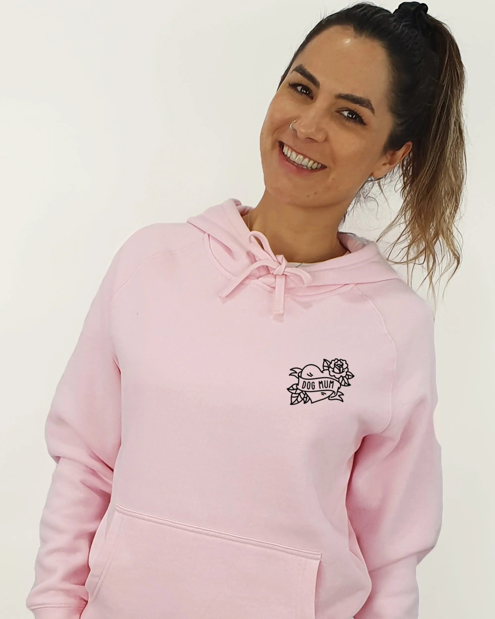 Havanese Mum Illustration: Unisex Hoodie