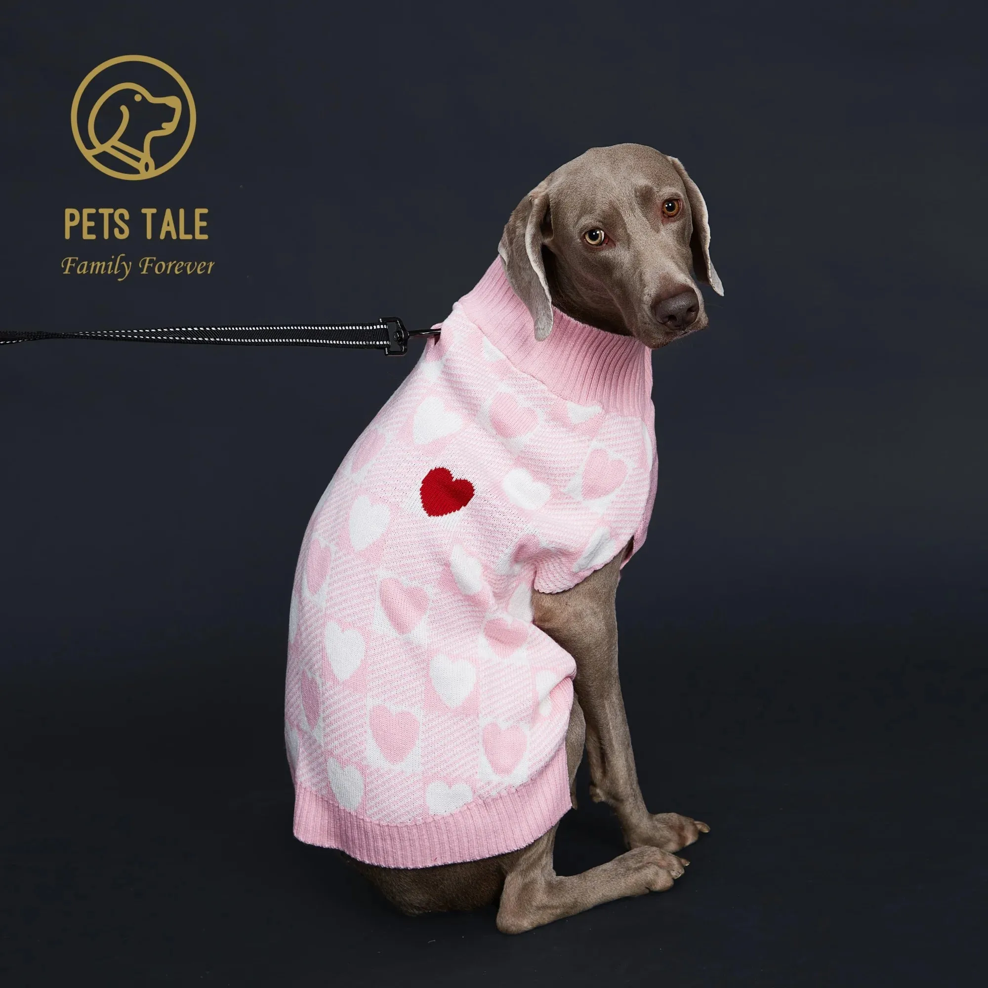 HeartBuff™ Buffalo Check Dog Sweater