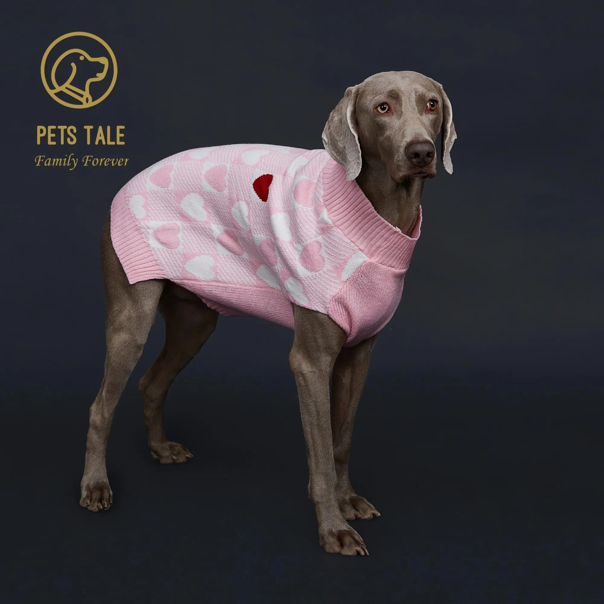 HeartBuff™ Buffalo Check Dog Sweater