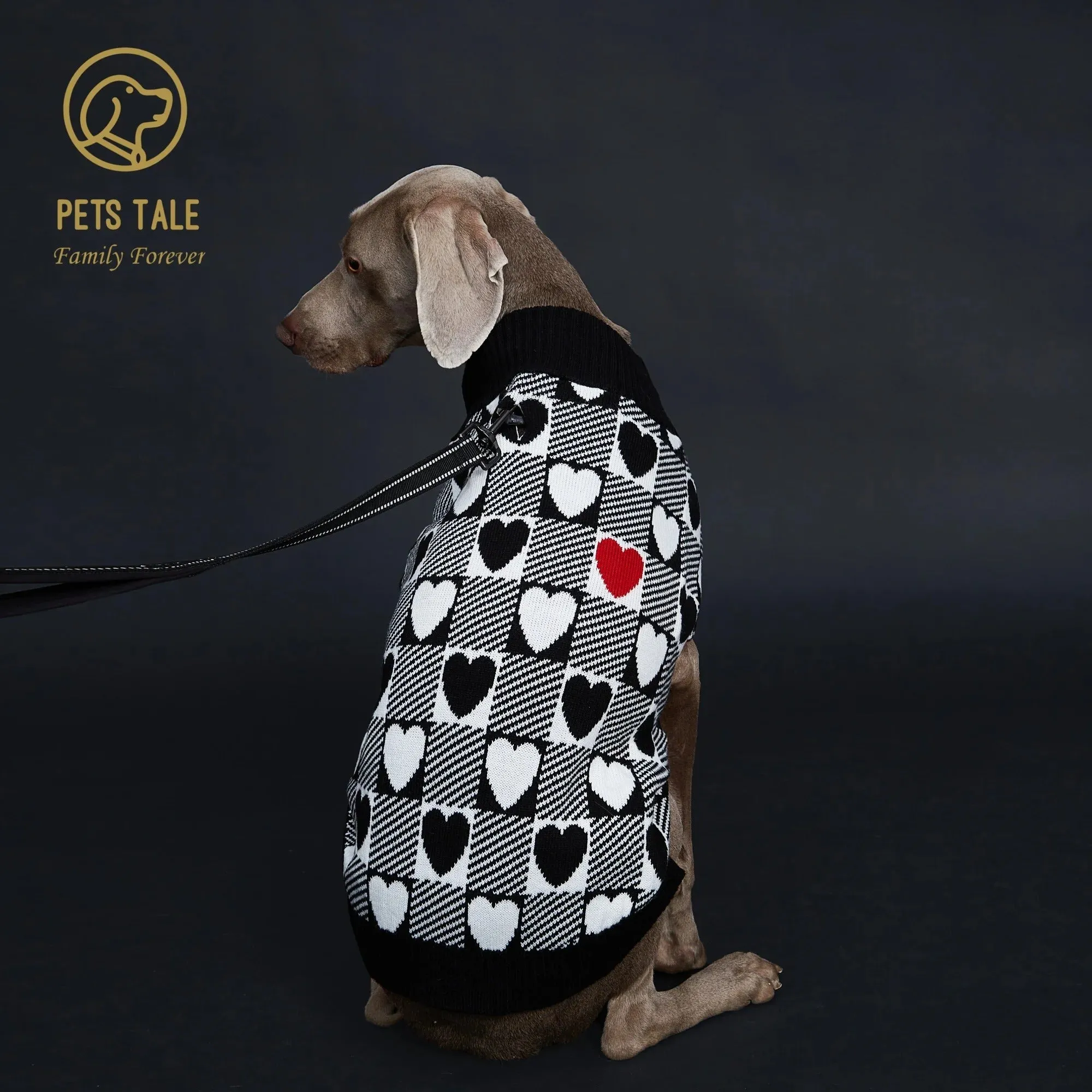 HeartBuff™ Buffalo Check Dog Sweater