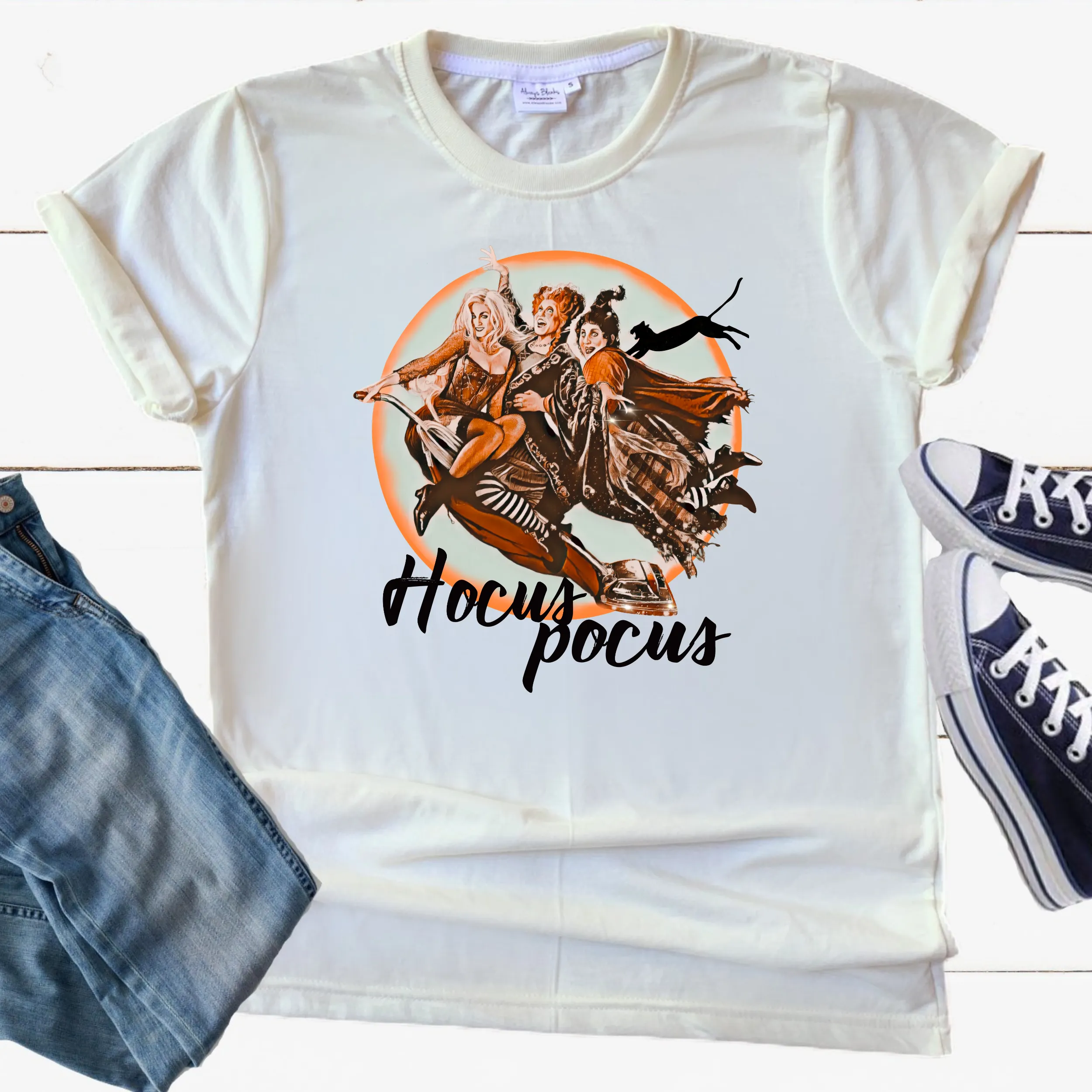 Hocus Pocus Vintage Graphic Tee
