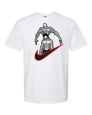 Hoodie Gym Baki 2 White