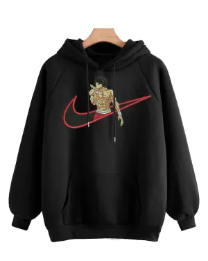Hoodie Gym Baki Black