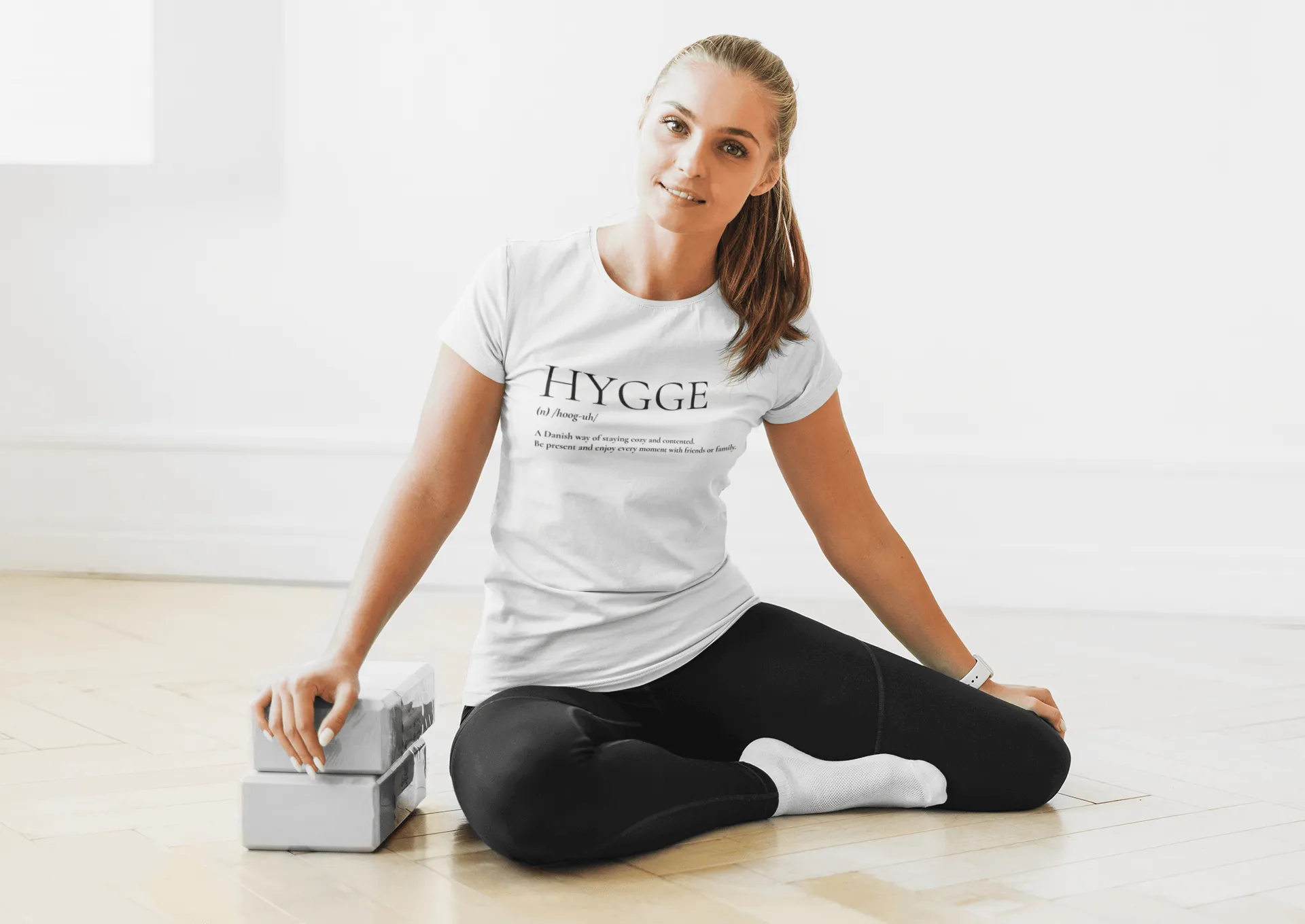 Hygge A Danish Way of Cozy Living Lifestyle Women's Short Sleeve Classic Fit T-shirt