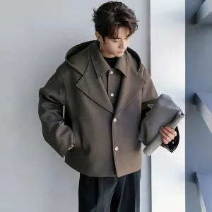 Insulated Oversized Jacket with Hood